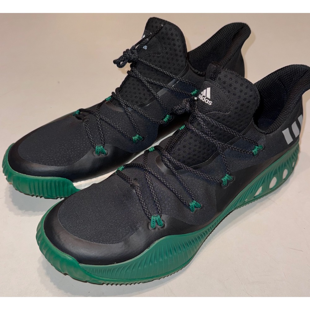 Adidas Crazy Explosive Low 2017 Basketball Shoes Black Green BY4281 Mens 18
